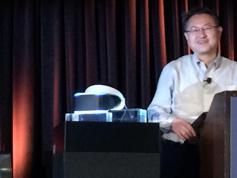 Shuhei Yoshida Project Morpheus PS4