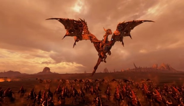 total war warhammer dragon
