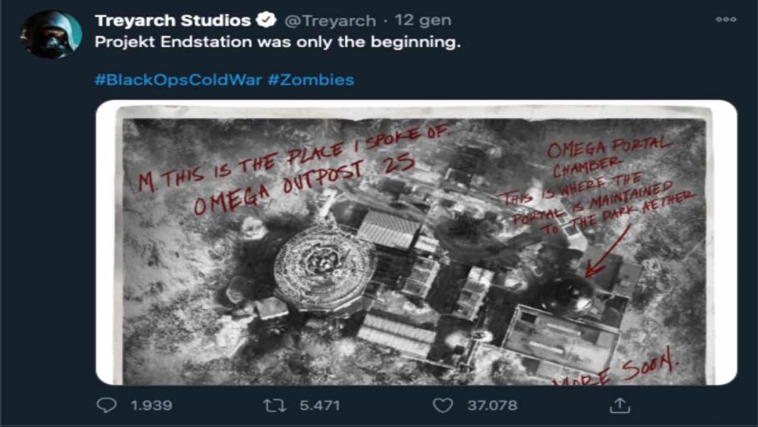 call of duty cold war new zombies map