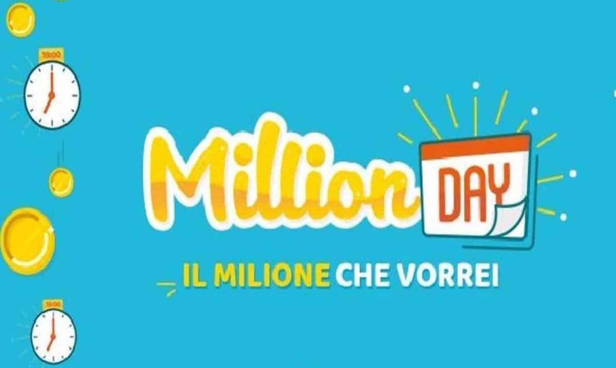Million Day oggi 31 gennaio 2021 (Lottomatica)