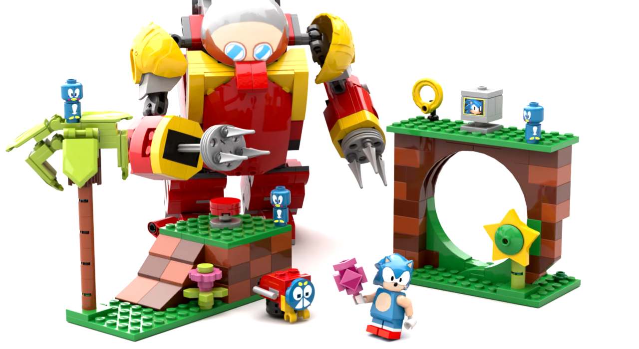 Sonic arriva il set LEGO del porcospino blu