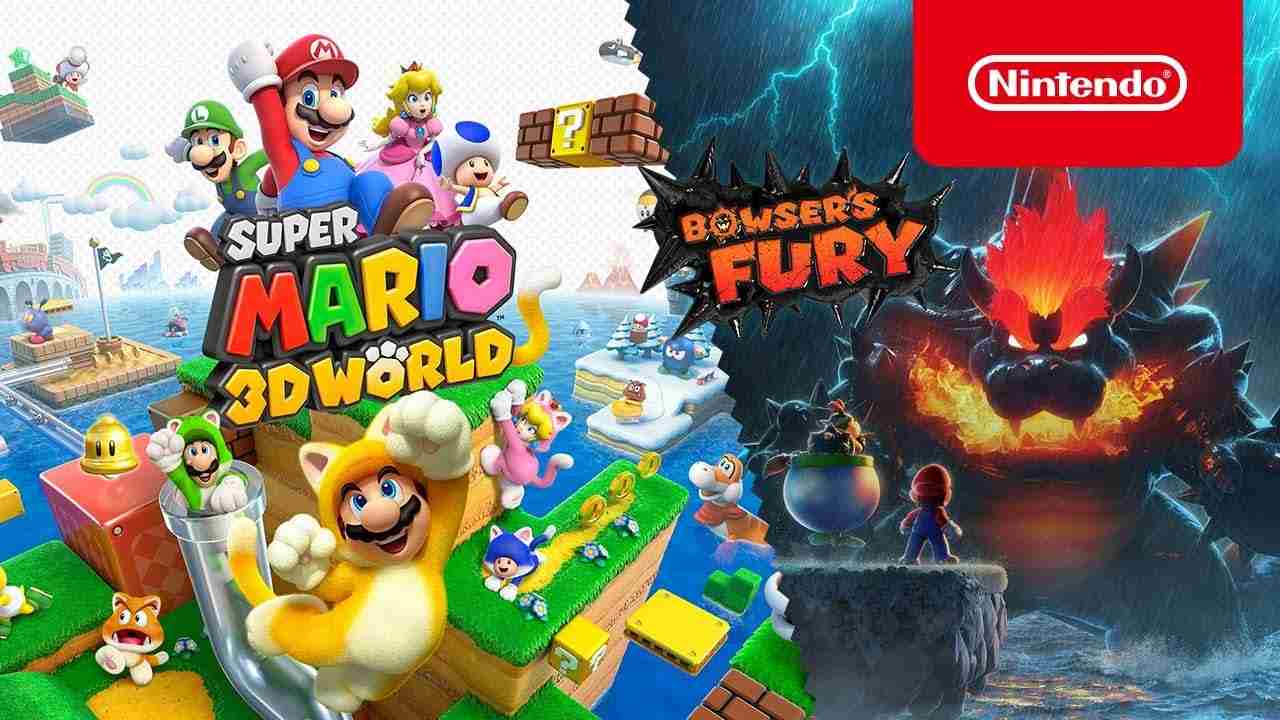 Super Mario 3D World + Bowser's Fury gameplay co-op