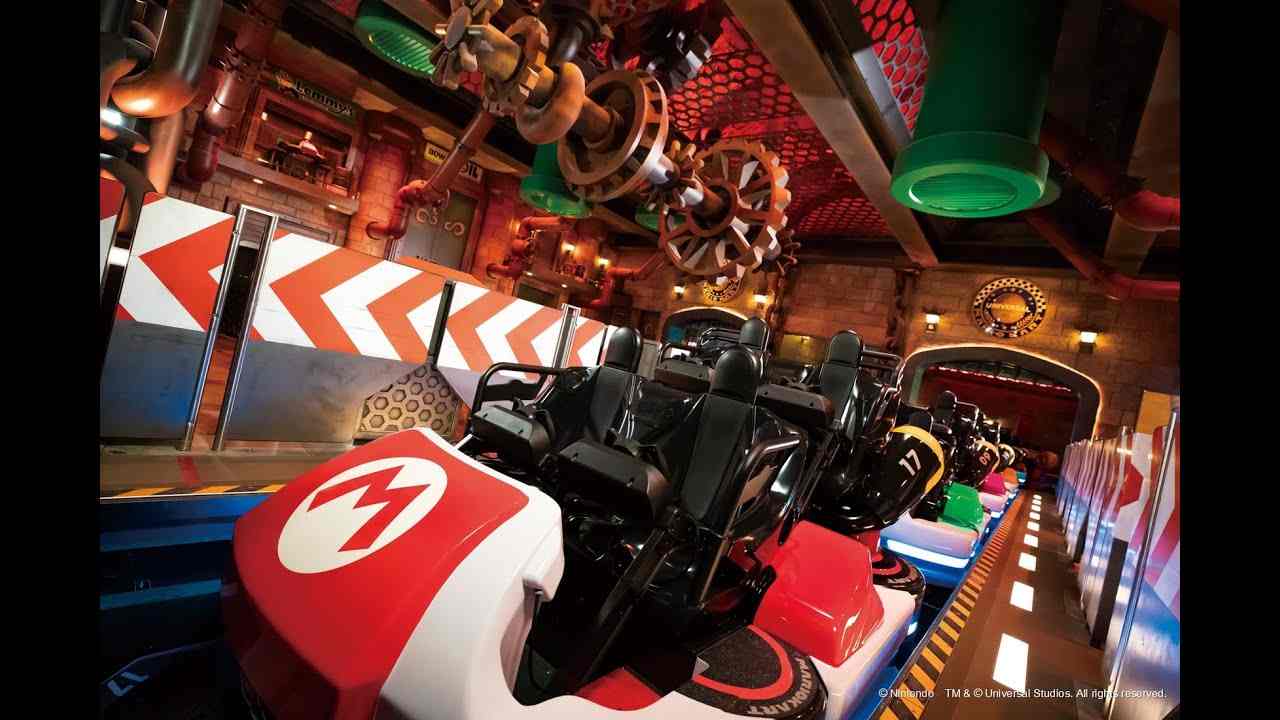 Il Super Nintendo World Mostra La Mario Kart Koopas Challenge Video 6293