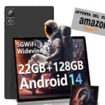 Tablet Android con astronauta per l'offerta del giorno Amazon